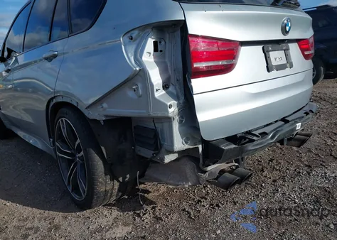 2015 BMW X5 M z USA, uszkodzony, nr VIN 5YMKT6C57F0C89617